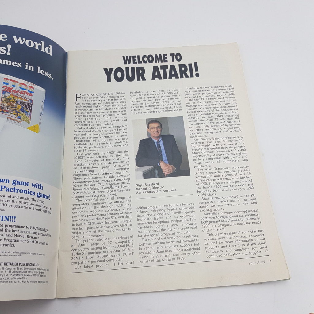 YOUR ATARI ST Magazine #1 (1989)  Hardware & Software Reviews & Features [AUS] | Image 5