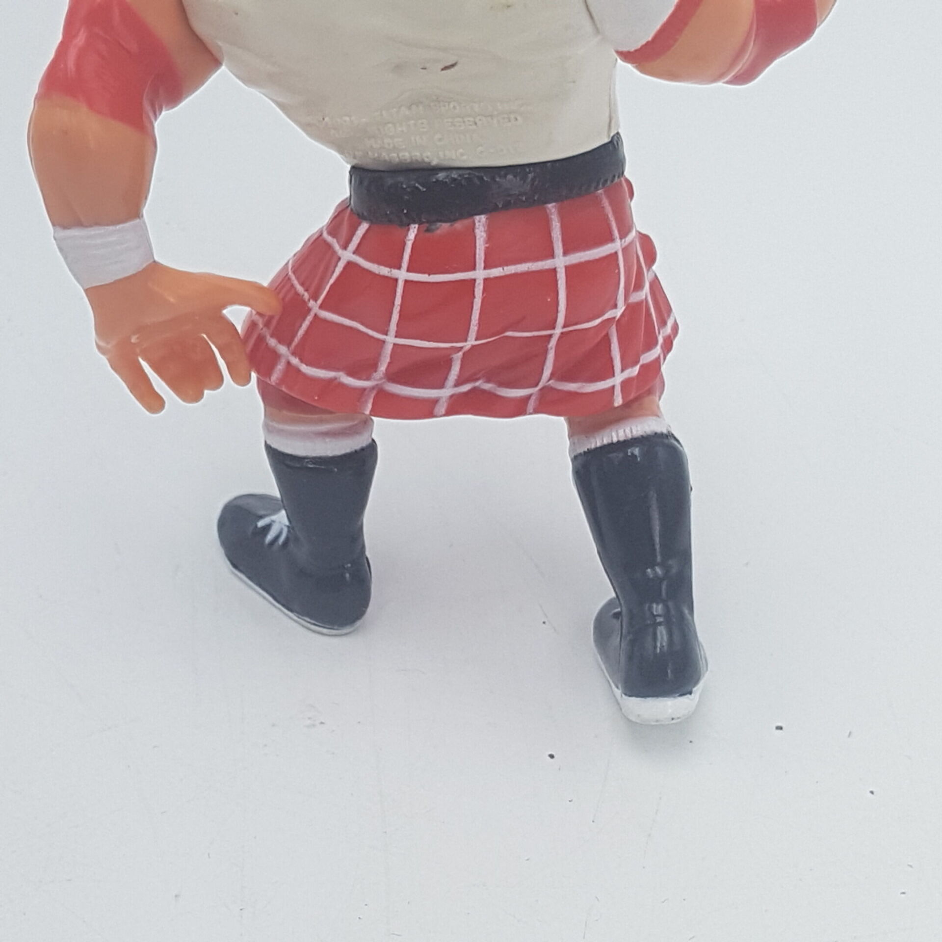 ROWDY RODDY PIPER Series 2 WWF Wrestler Action Figure (1991) Hasbro ...