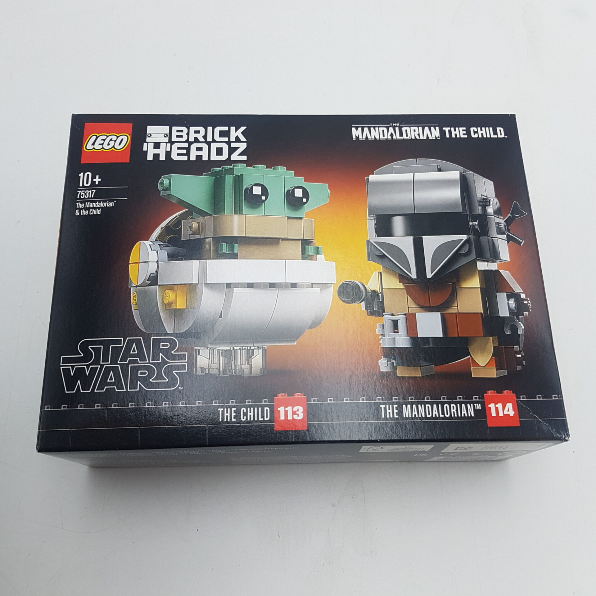 LEGO Brickheadz Star Wars 75317 The Mandalorian & The Child [New ...