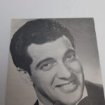 Vintage 1960's FRANKIE VAUGHAN (1964) Signed Autograph Promo Postcard [Philips] | Image 3