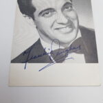 Vintage 1960's FRANKIE VAUGHAN (1964) Signed Autograph Promo Postcard [Philips] | Image 4