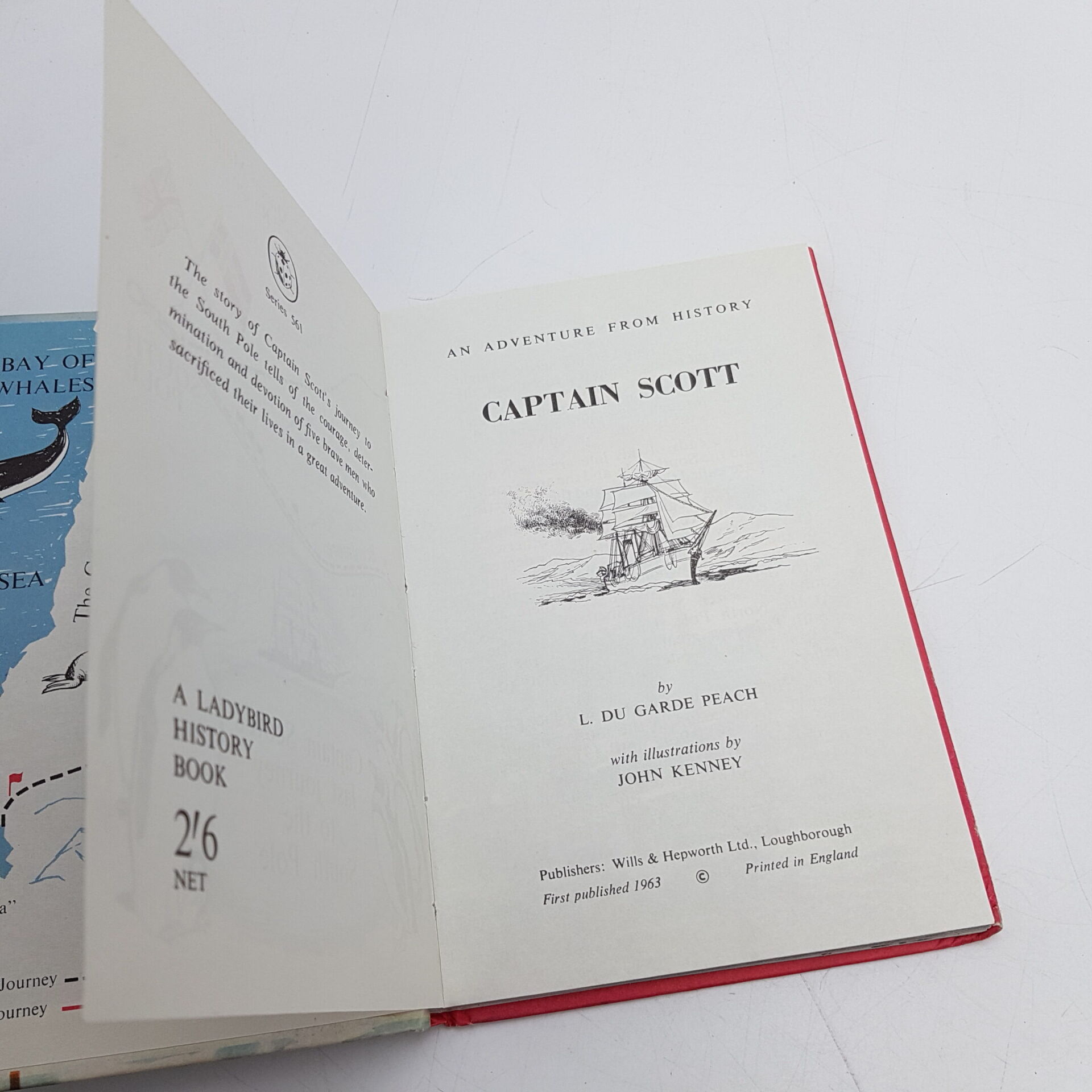 Captain Scott: An Adventure from History Ladybird Book (Mid 60’s) 2’6 ...