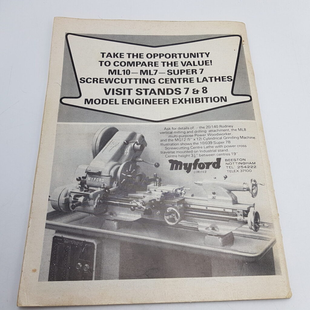 Model Engineer Magazine Dec. 1975 [G+] Christmas Extra | Exhibition Handbook | Image 3