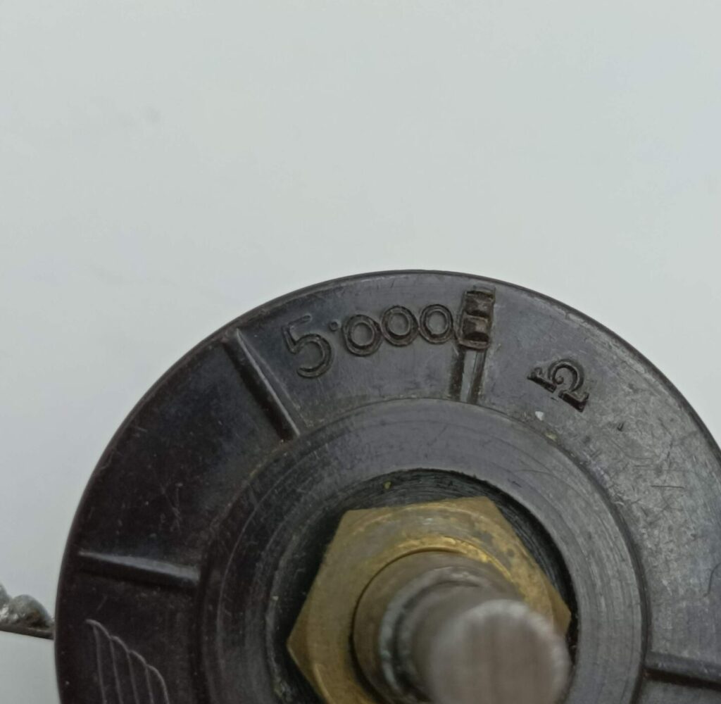 Vintage S.I.D.E 5000Ω Bakelite Switched Potentiometer (Valve Radio / TV etc.) G+ | Image 7