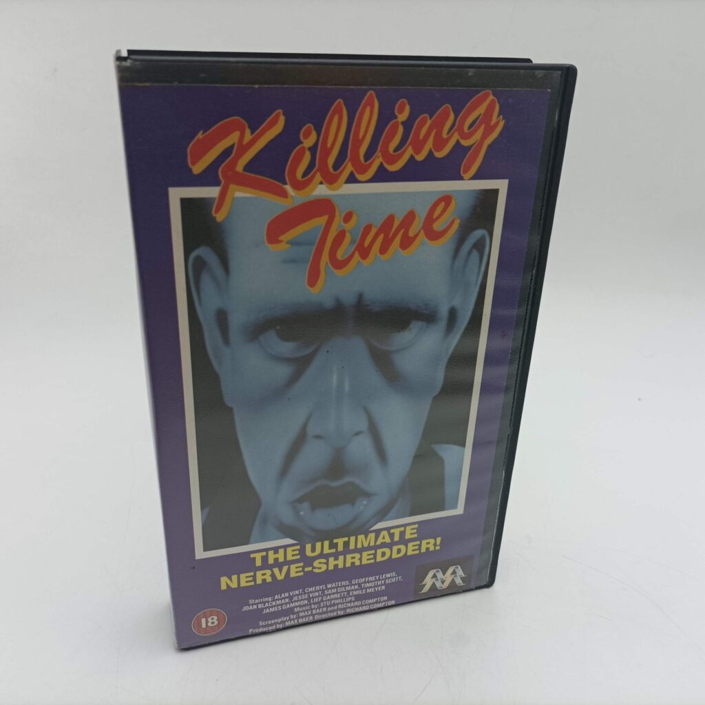 Killing Time 'Macon County Line' (1974) Big Box VHS Video Cassette [G+] Cheryl Waters | Image 1