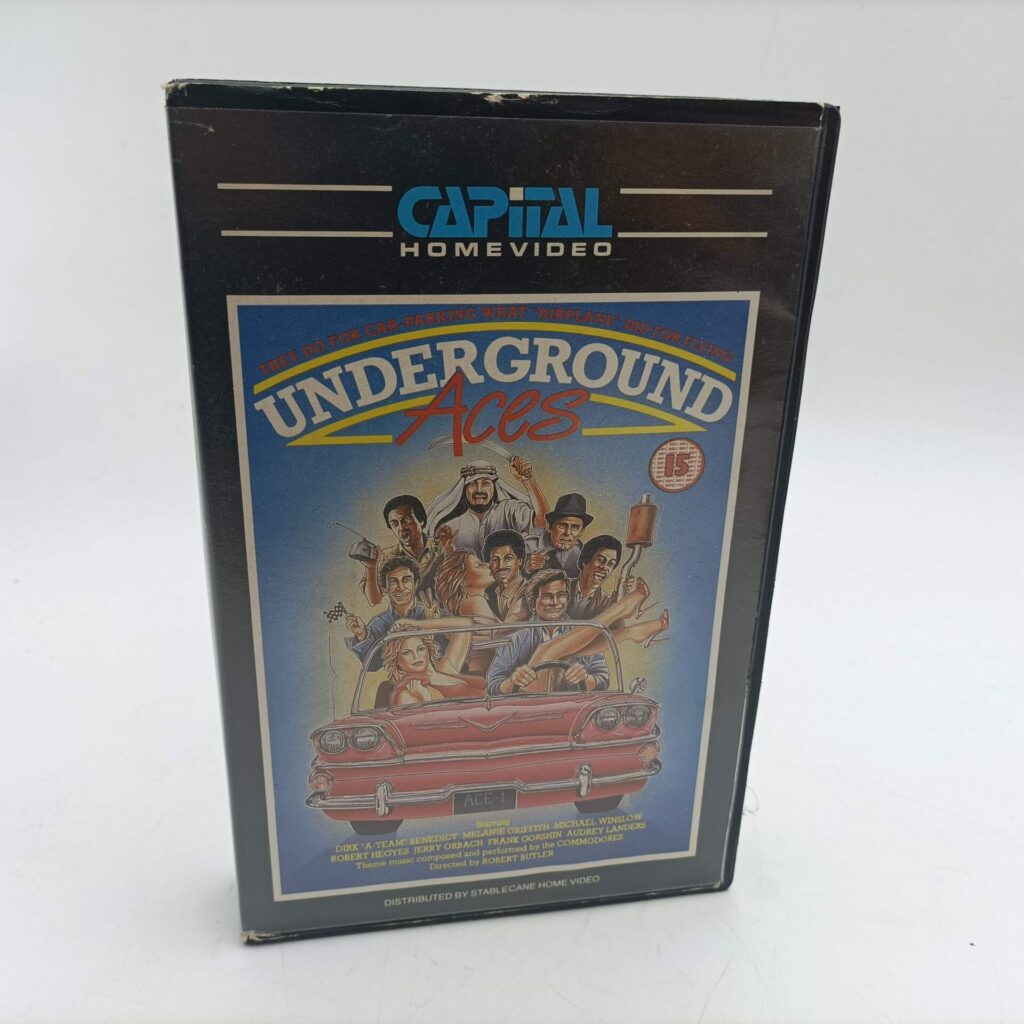 Underground Aces (1981) VHS Video [Ex] Capital Home Video | Dirk Benedict | Image 1