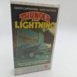 Thunder and Lightning (1985) VHS Video [G] CBS Fox | David Carradine | Image 1