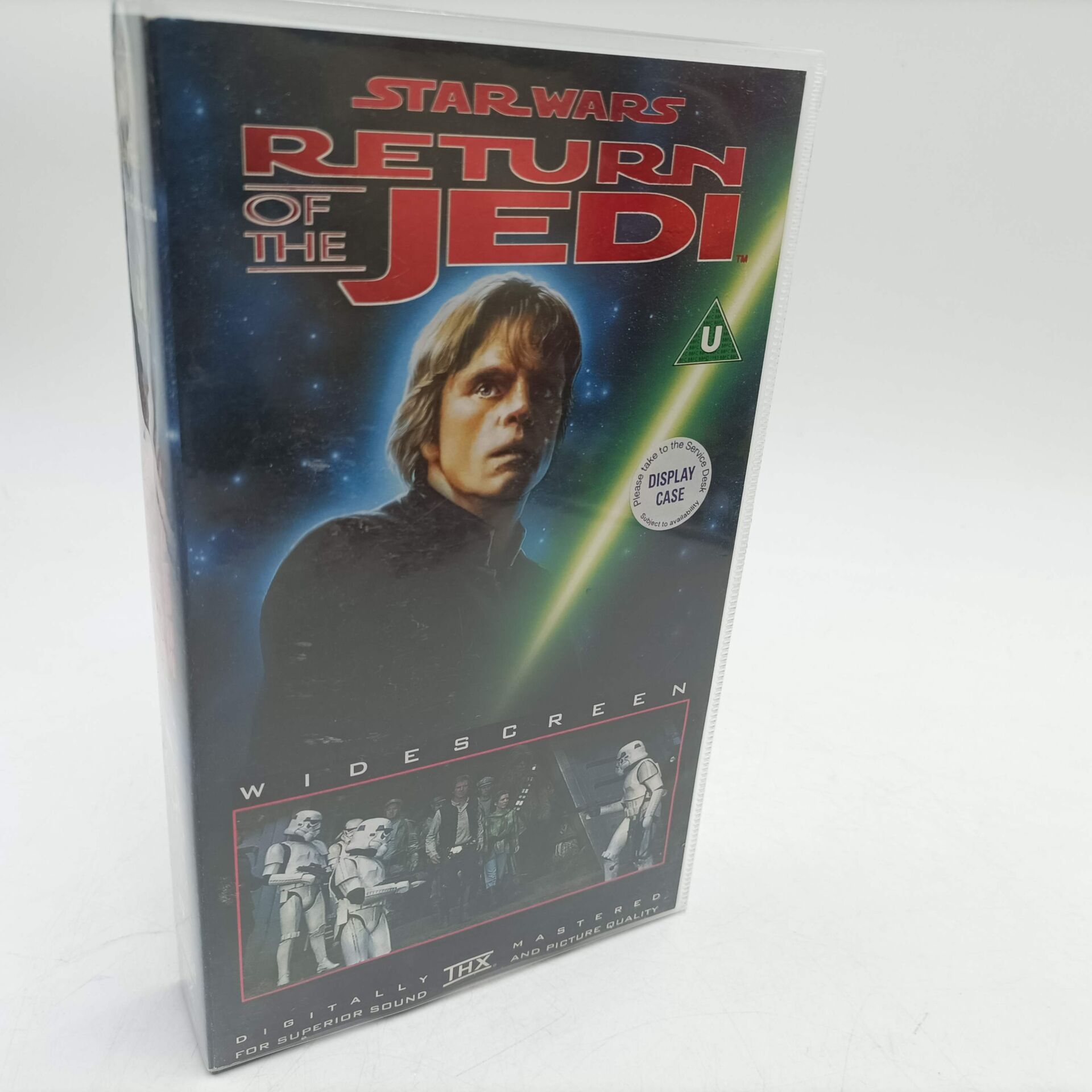 Star Wars: Return of the Jedi VHS Video (1995) 2.35:1 Widescreen [G+ ...