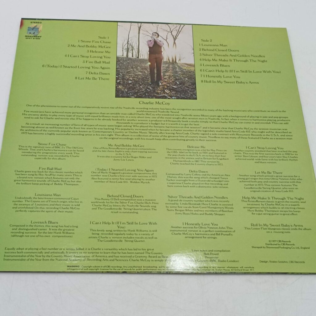 Stone Fox McCoy - Stone Fox Chase LP (1977) Vinyl 12