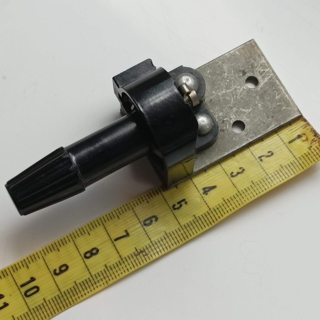 Vintage Unbranded Black Bakelite Potentiometer Variable Resistor [G+] Unknown Value | Image 6