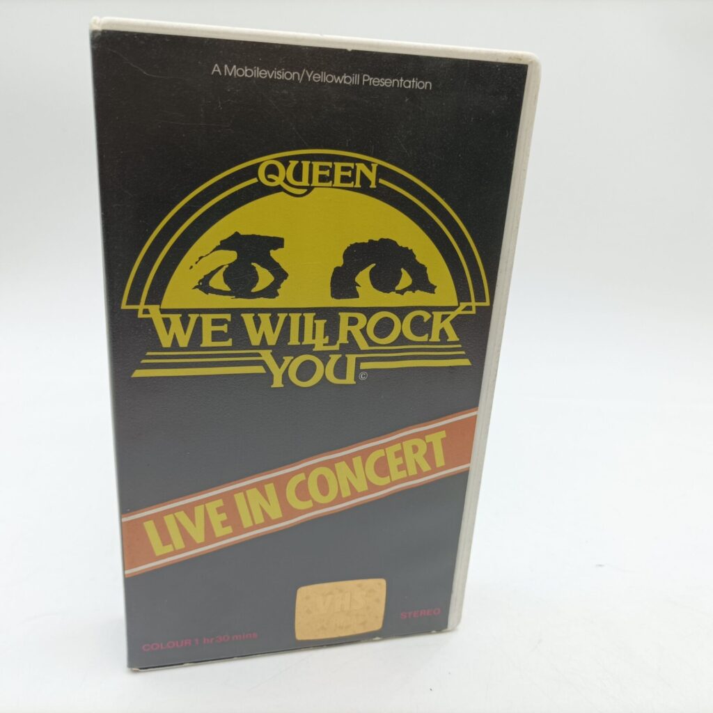 Queen – We Will Rock You (1984) Pre-Cert VHS Video [Ex] Peppermint