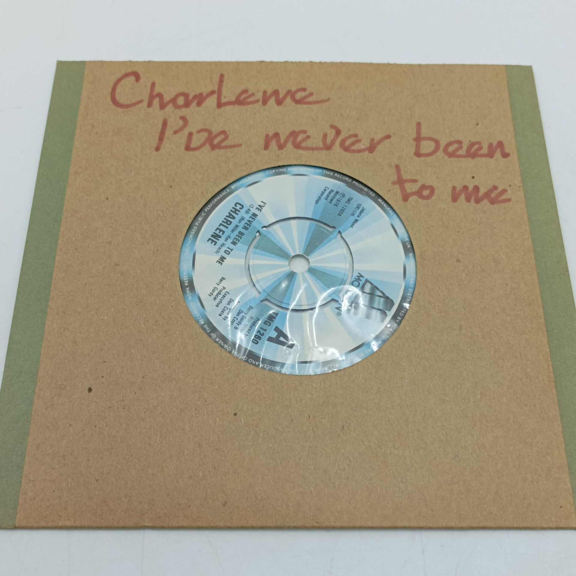 Charlene – I’ve Never Been To Me (1982) 7″ Single [Ex+] Motown ...