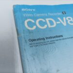 Sony CCD-V88E Video Camera Recorder Operating Instructions (1988) Handycam | Image 2