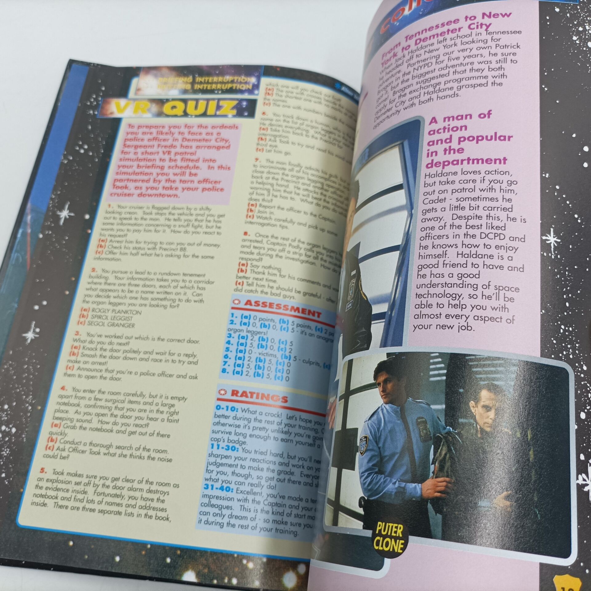 Gerry Anderson’s Space Precinct Annual (1995) Unclipped & Clean [Ex ...