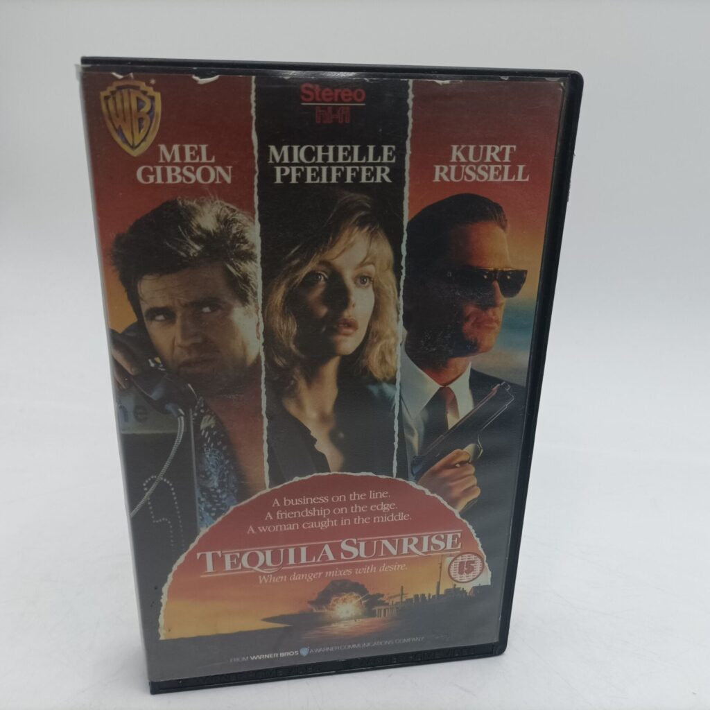 Tequila Sunrise (1988) Big Box VHS Video [G+] Warner Home Video | Michelle Pfeiffer | Image 1