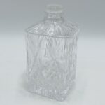 Vintage 1960's Heavy Glass Wine / Liqueur Decanter 750ml (Unknown Maker) 1.6kg | Image 5