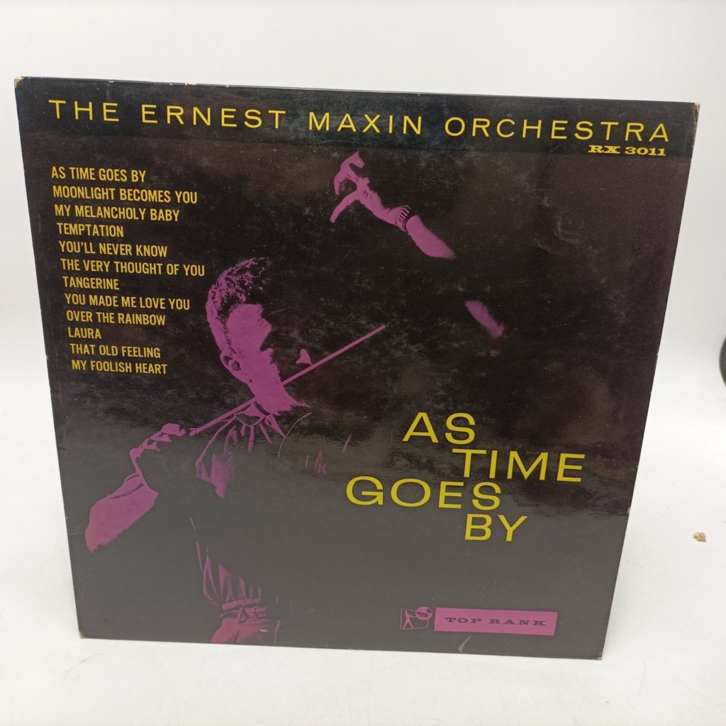 Ernest Maxin And His Orchestra As Time Goes By LP (1959) [vg+] RX3011 Top Rank | Image 1