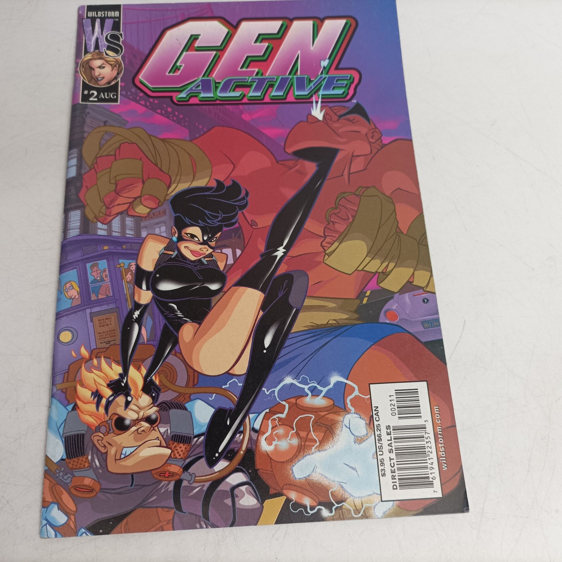 Gen Active Comic 2 August 2000 Vg Wildstorm Usa Comic 8052