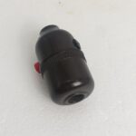 Vintage UK Small Brown Bakelite On / Off Push Button Switch [G+] 250v | Image 2