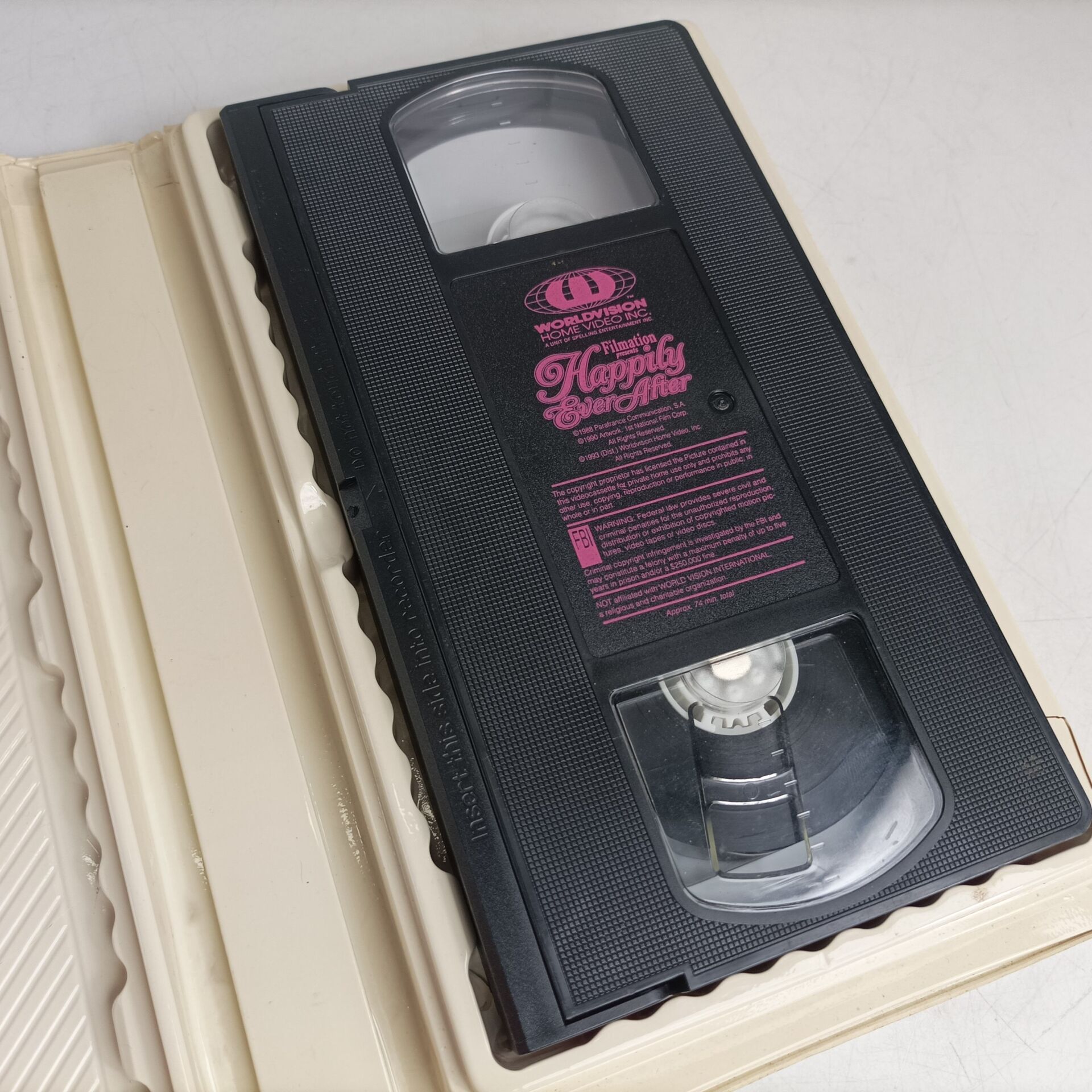 Happily Ever After VHS Video (1988) Ex-Rental Big Box [G] US NTSC ...