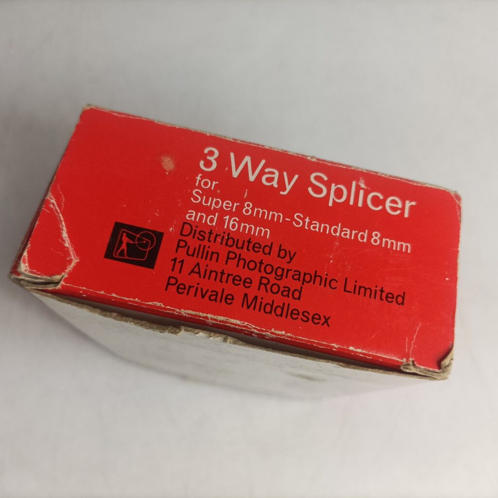Vintage Boxed Rank Aldis 3 Way Film Splicer Super8, 8mm & 16mm Cine Film  [G+] Instructions