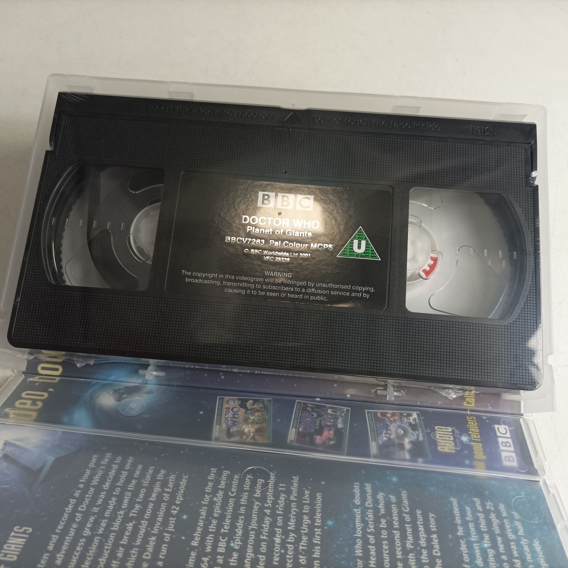 Doctor Who Planet of the Giants VHS Video BBC (2001) William Hartnell ...