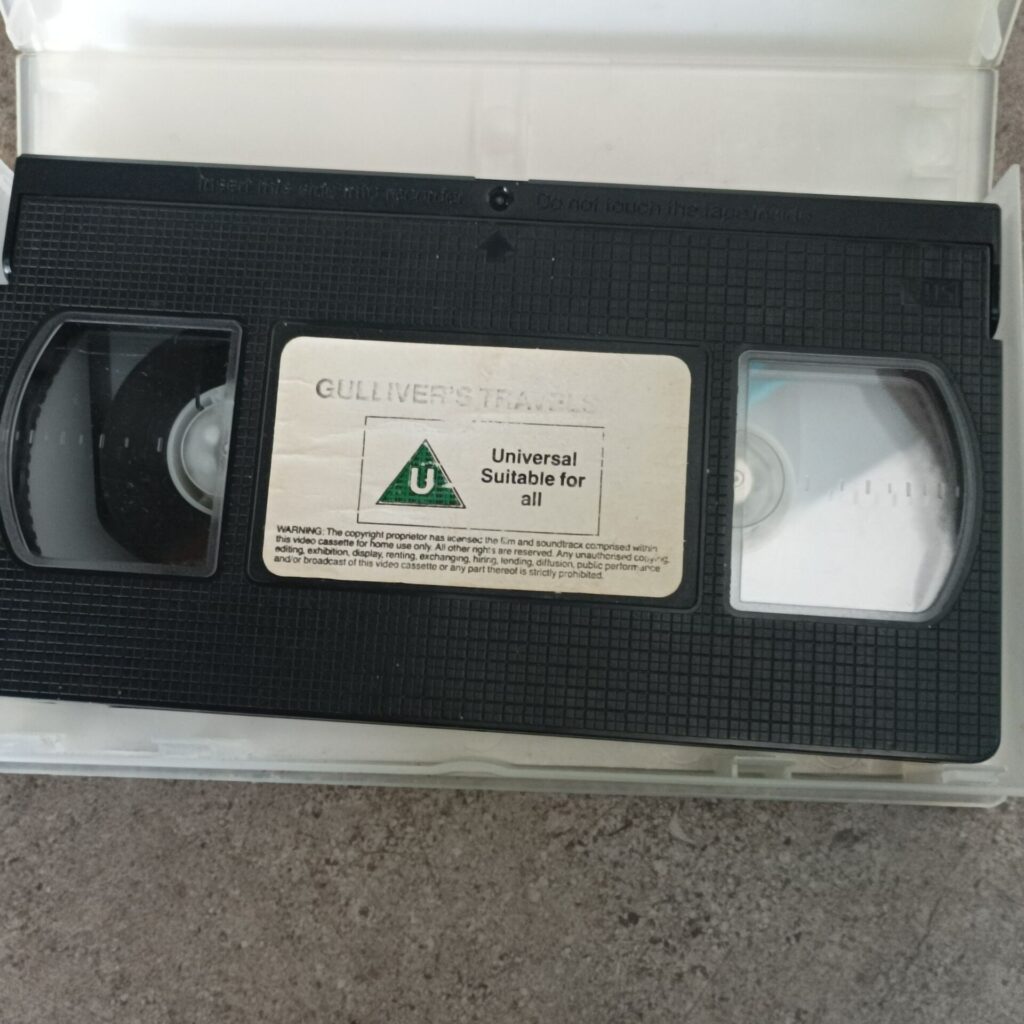 Gullivers’s Travels: A Musical Cartoon (1983) Early Release VHS Video ...