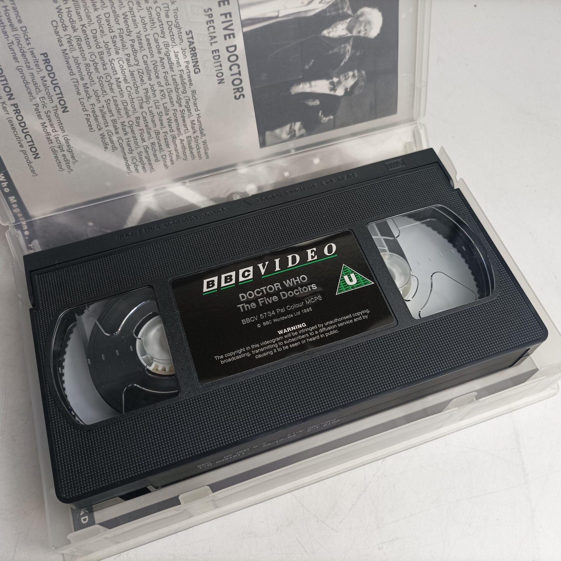 Doctor Who The Five Doctors Special Edition VHS Video Set [Ex] 20th ...