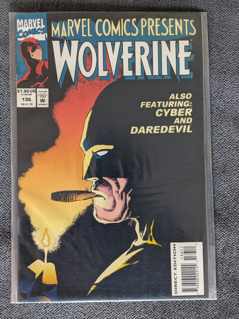 Marvel Comics Presents Wolverine Comic #136 (1993) Ghost Rider Flip Cover | Image 1