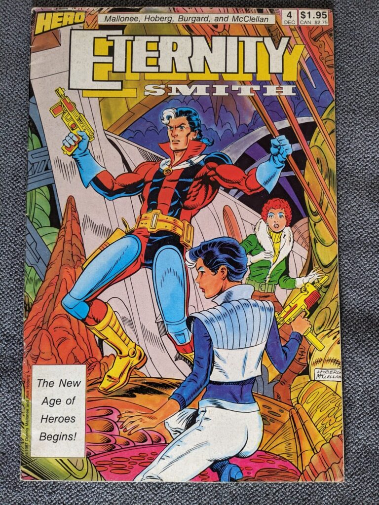 Eternity Smith Comic #4 December 1987 [g+] Hero Comics | Rick Hoberg | Image 1