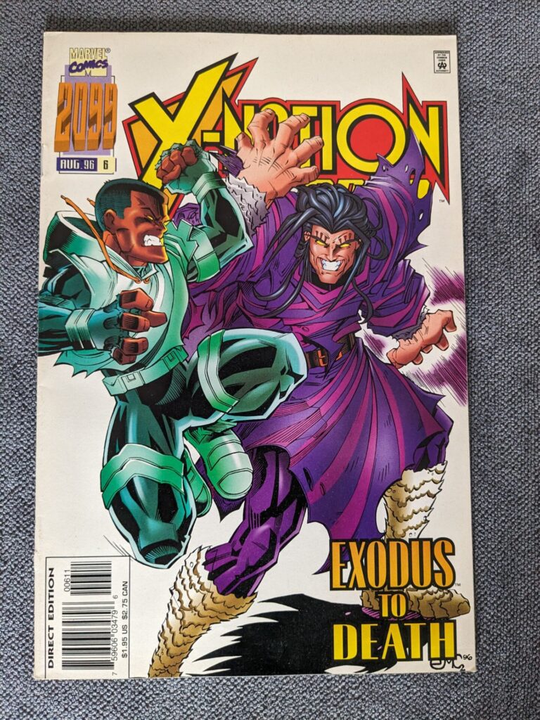 X-Nation Comic #6 August 1996 [Ex] Marvel Comics UK | Exodus to Death | Image 1