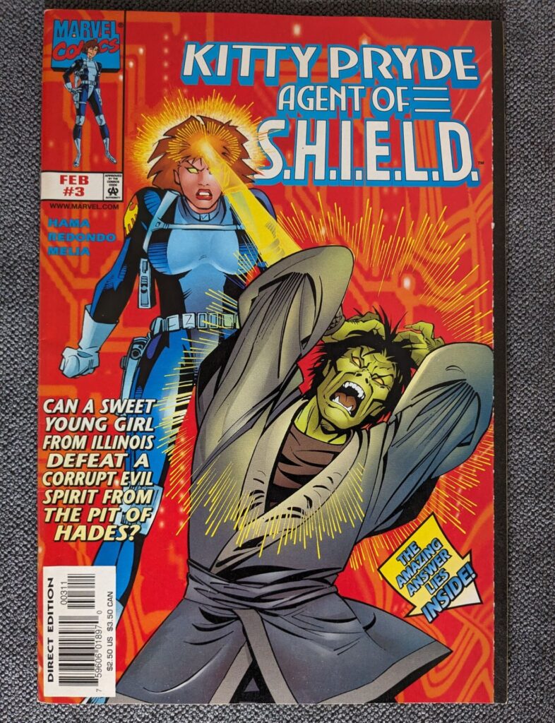 Kitty Pryde Agent of S.H.I.E.L.D. Comic #3 February 1998 [Ex] SHIELD | Marvel Comics | Image 1