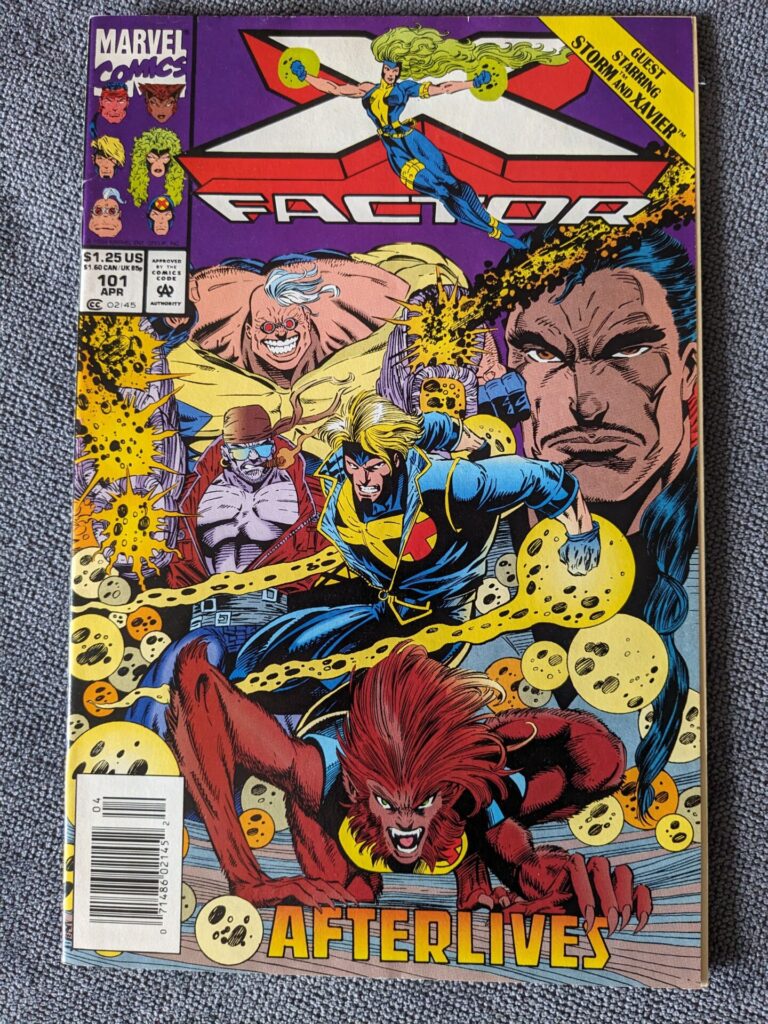 X-Factor Comic #101 April 1994 [vg+] Marvel Comics | Afterlives | The X-Men | Image 1